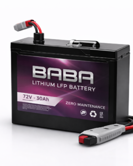 72 volt 30 ah lithium lfp electric scooty battery (12m warranty)