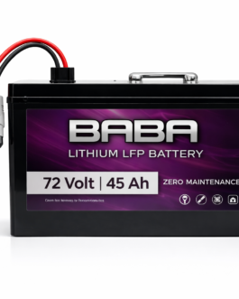 72 volt 45 ah lithium lfp electric scooty battery (12m warranty)